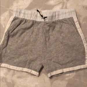 Girls Crewcuts J Crew Gray White Shorts Size 3